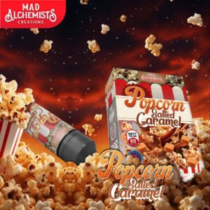 MAD ALCHEMIST POPCORN FREEBASE CREAMY SERIES 60ML