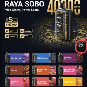 ELF BAR RAYA SOBO 40000 40K DISPOSABLE KIT