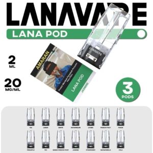 LANA POD FIRST GEN NEW PACKAGING 3 PCS 1 BOX