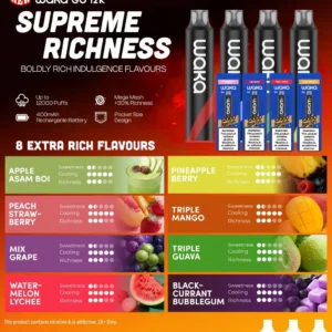 Waka Go 12k Puffs DISPOSABLE POD