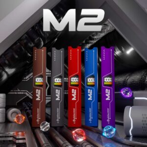 Aladdin Pro M2 Pod Device Digital Display 350mAh - Colors including Black, Brown, Blue, Red, and Purple