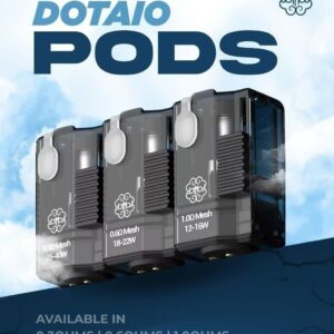 DotAIO Disposable Pods 2 Pods Pack - 0.3ohm 0.6ohm 1.0ohm Compatible with DotAIO V3