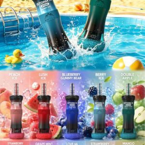 Vhill Storm X 200K Shisha Disposable Pod 200000 Puffs 0.6ohm DTL Mesh Coil